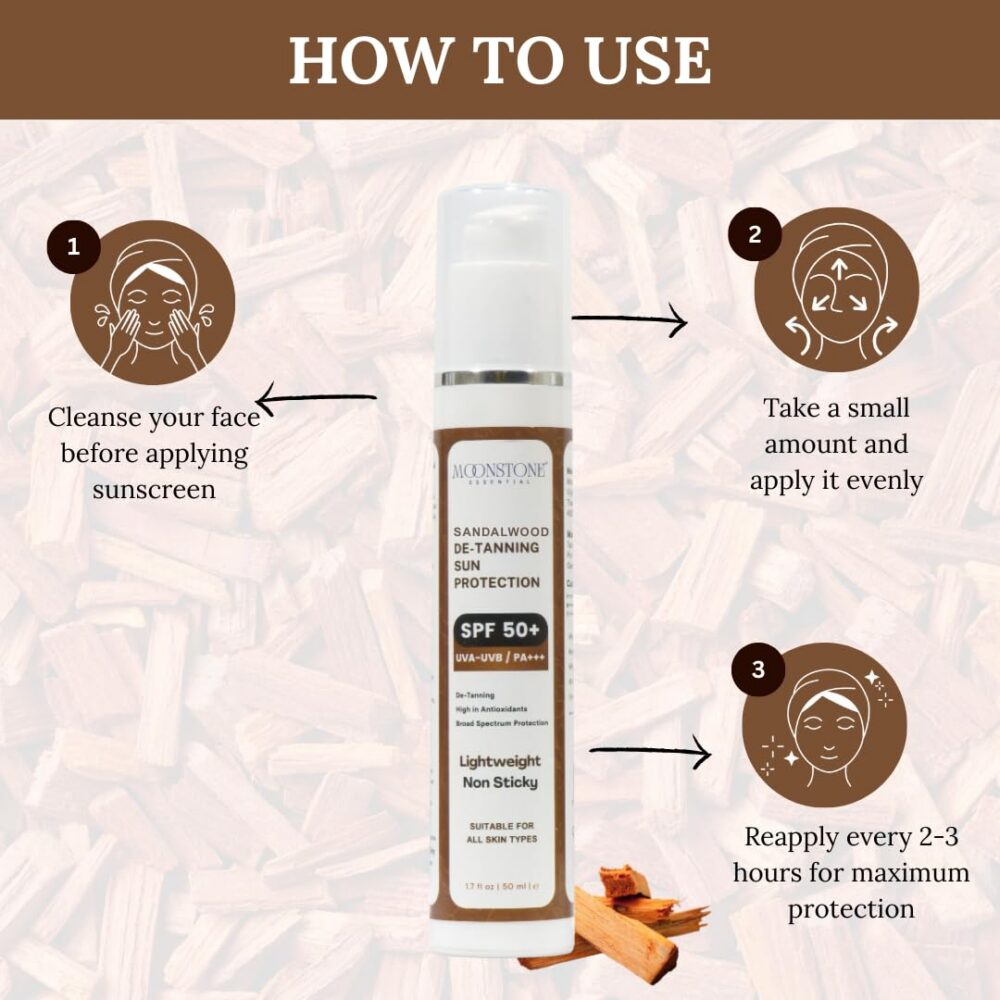 Sandalwood 5 O + SPF UVB Sunscreen Ultra Protective Lotion