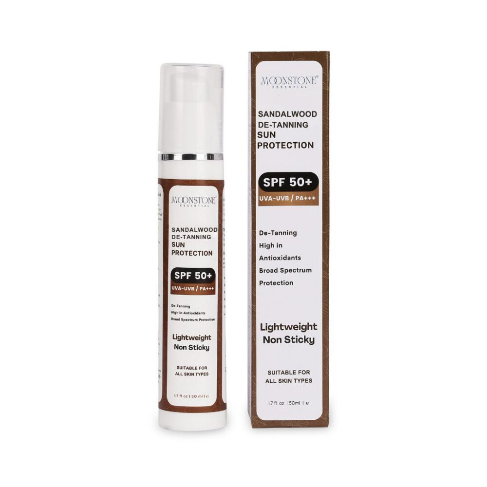 Sandalwood 5 O + SPF UVB Sunscreen Ultra Protective Lotion