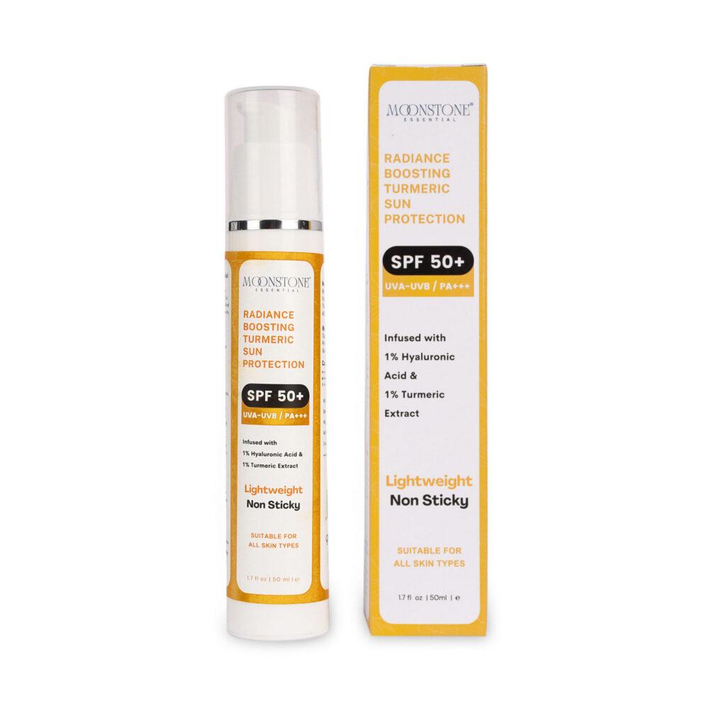 Brightening Sunscreen with 1% Hyaluronic Acid & 1% Turmeric Extract